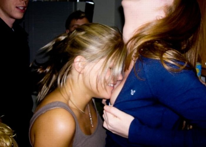 girls love breasts