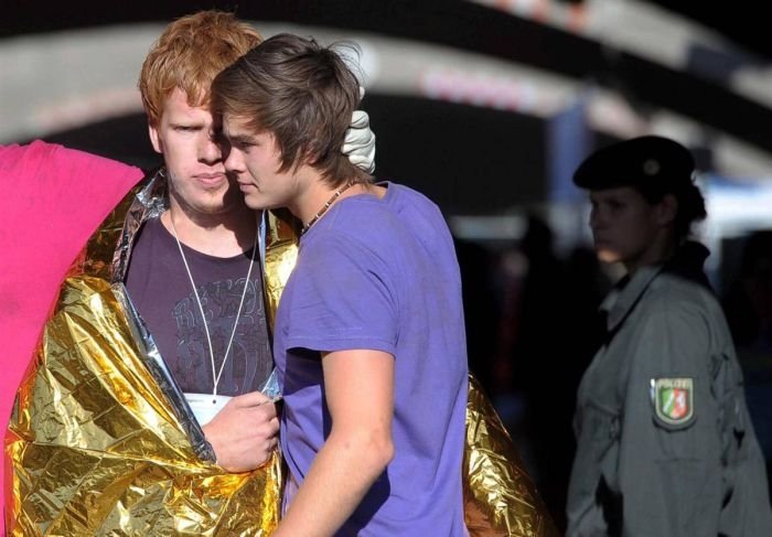 Panic at Love Parade, Duisburg, Germany