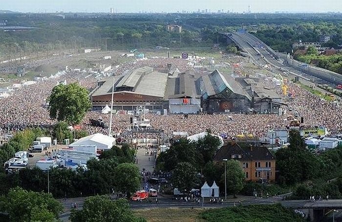 Panic at Love Parade, Duisburg, Germany