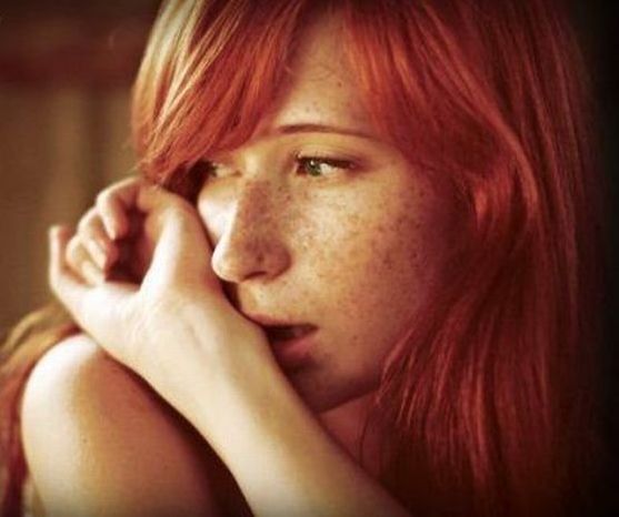 freckled girl