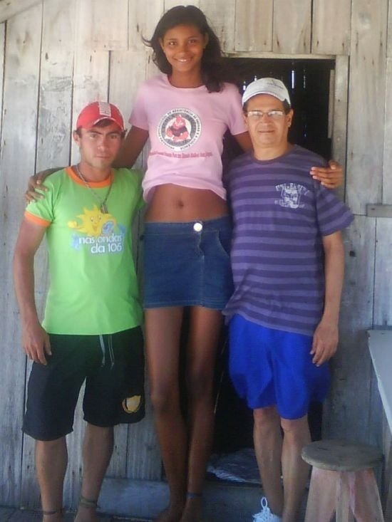 Elizane Cruz Silva, tallest teen girl
