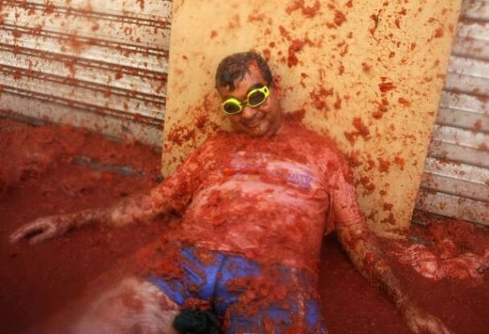 La Tomatina 2010, Buñol, Valencia, Spain