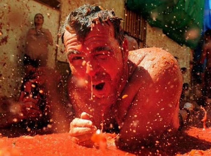 La Tomatina 2010, Buñol, Valencia, Spain