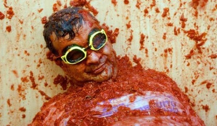 La Tomatina 2010, Buñol, Valencia, Spain