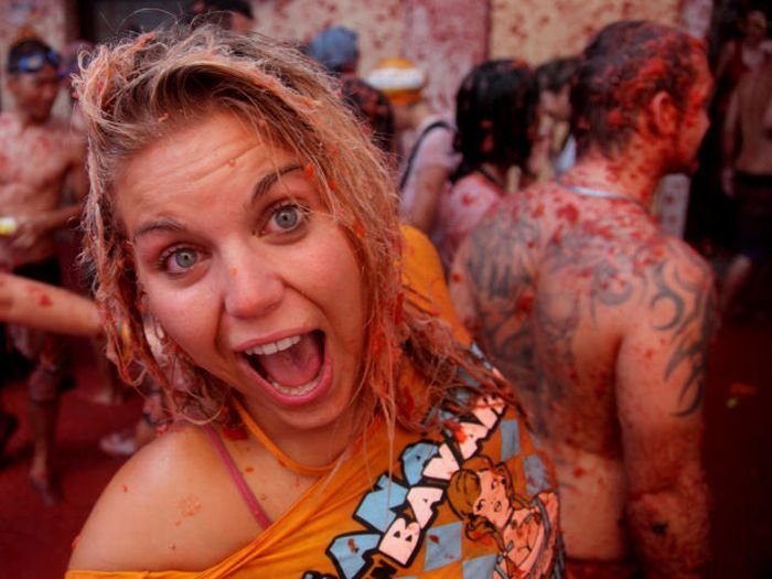 La Tomatina 2010, Buñol, Valencia, Spain