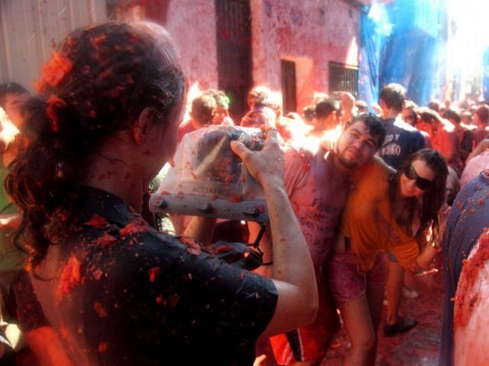 La Tomatina 2010, Buñol, Valencia, Spain