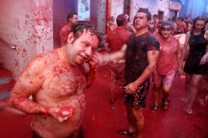 La Tomatina 2010, Buñol, Valencia, Spain