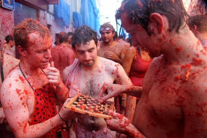 La Tomatina 2010, Buñol, Valencia, Spain