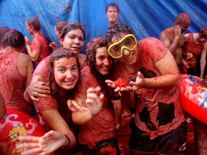 La Tomatina 2010, Buñol, Valencia, Spain