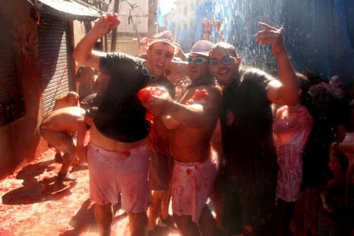 La Tomatina 2010, Buñol, Valencia, Spain