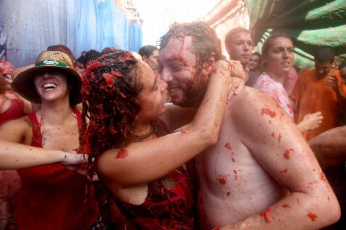 La Tomatina 2010, Buñol, Valencia, Spain