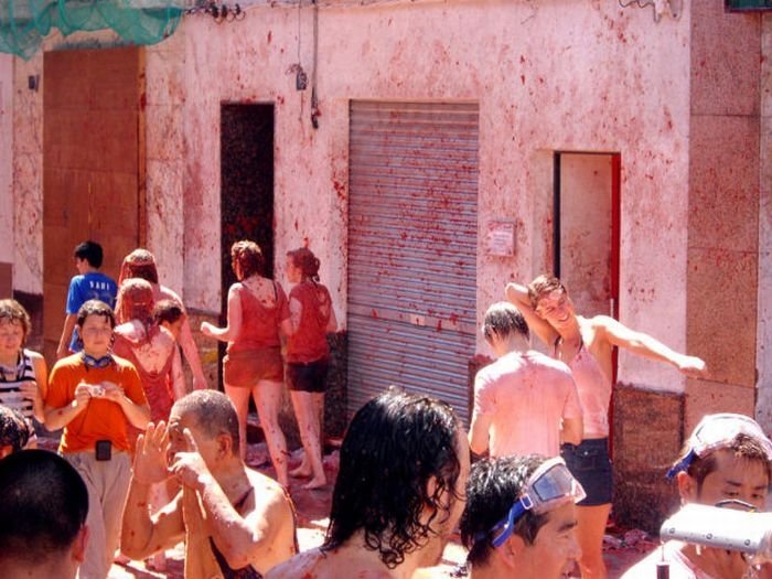 La Tomatina 2010, Buñol, Valencia, Spain