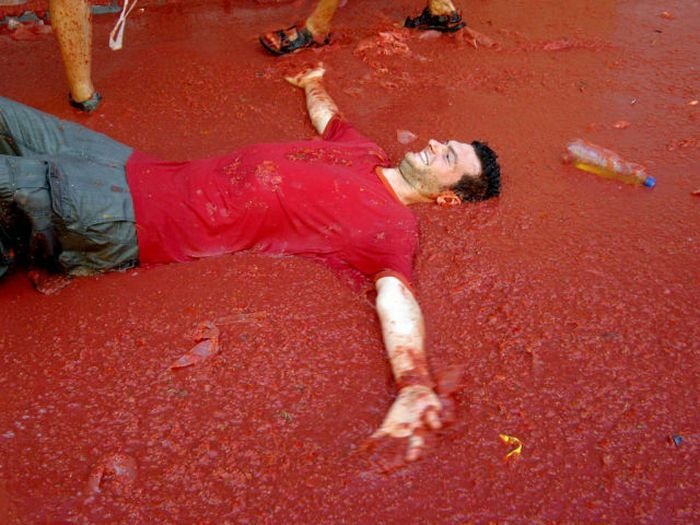 La Tomatina 2010, Buñol, Valencia, Spain