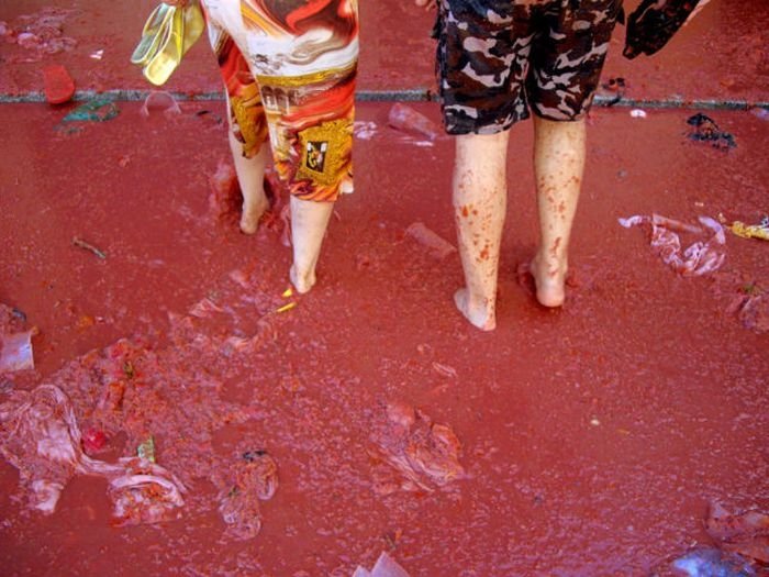 La Tomatina 2010, Buñol, Valencia, Spain