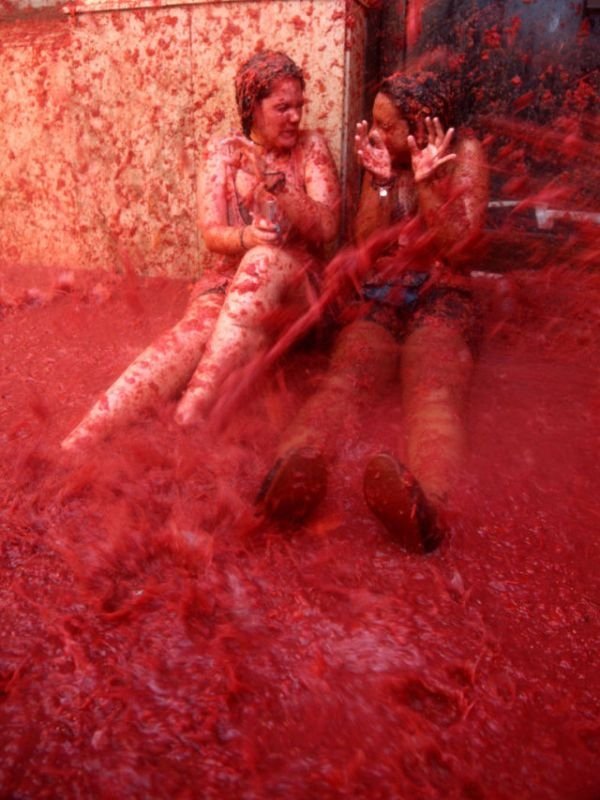 La Tomatina 2010, Buñol, Valencia, Spain