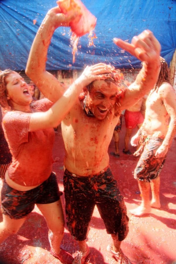 La Tomatina 2010, Buñol, Valencia, Spain