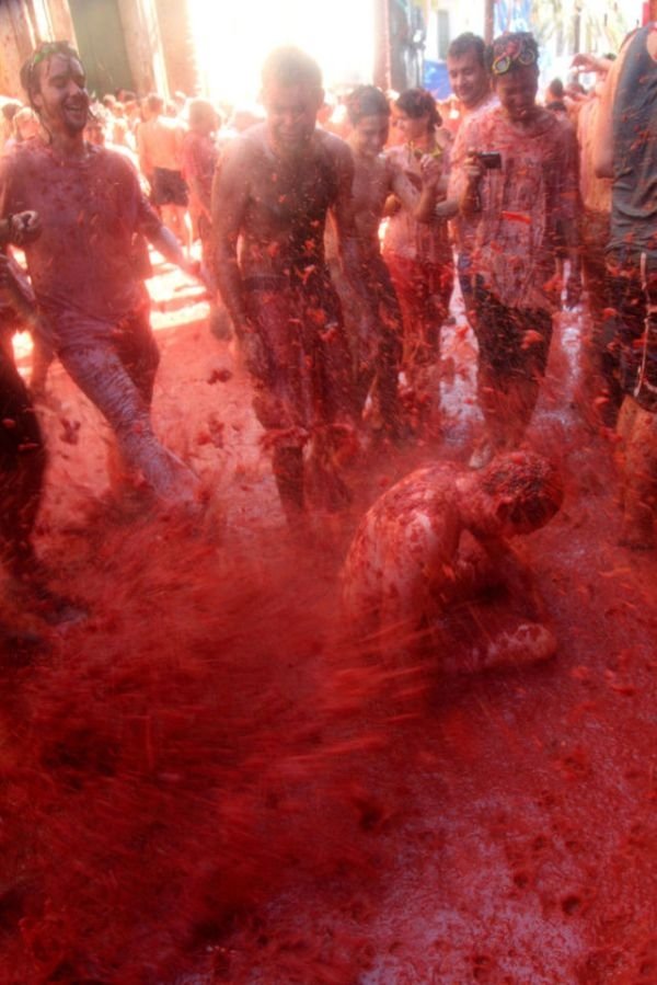 La Tomatina 2010, Buñol, Valencia, Spain