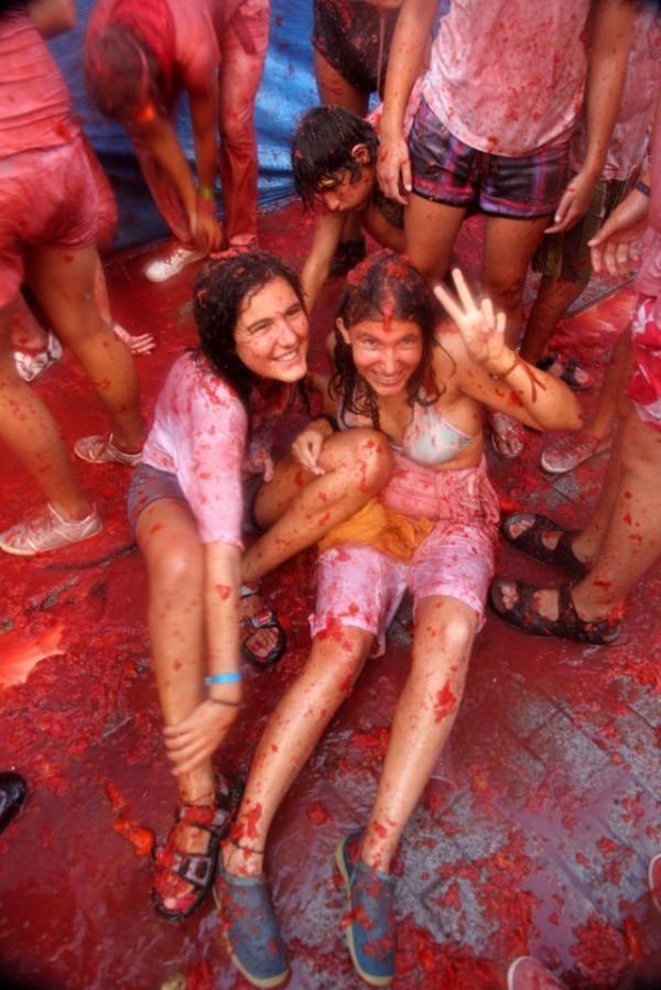 La Tomatina 2010, Buñol, Valencia, Spain