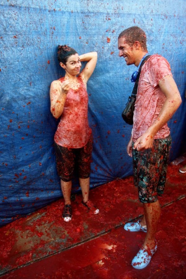 La Tomatina 2010, Buñol, Valencia, Spain