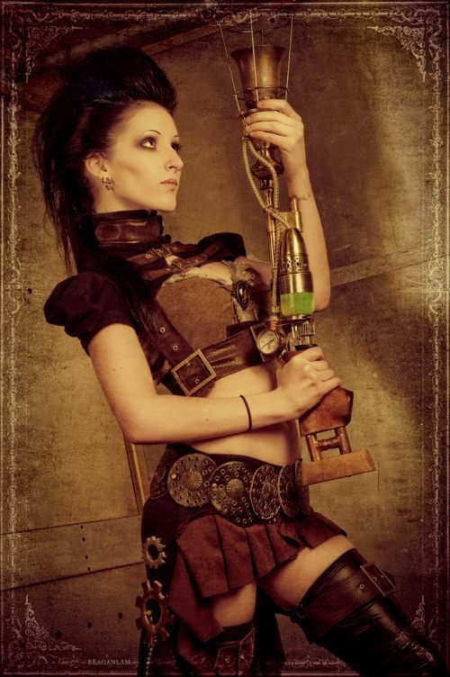 steampunk girl