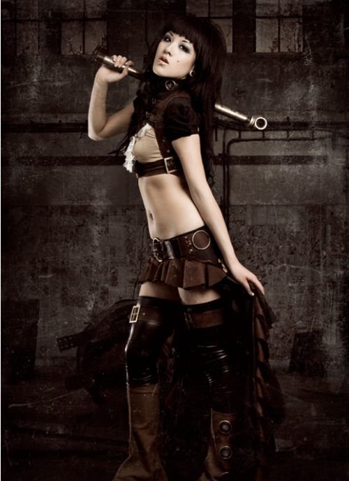 steampunk girl