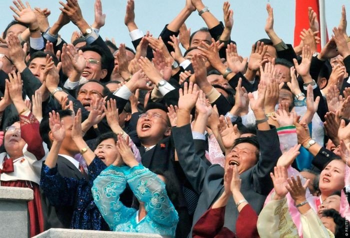 Military parade, North Korea