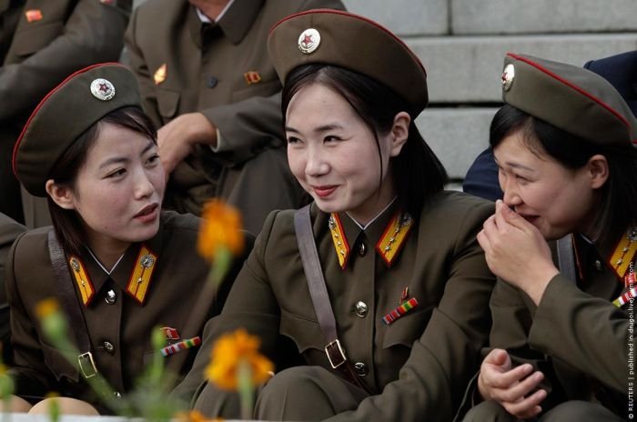 Military parade, North Korea