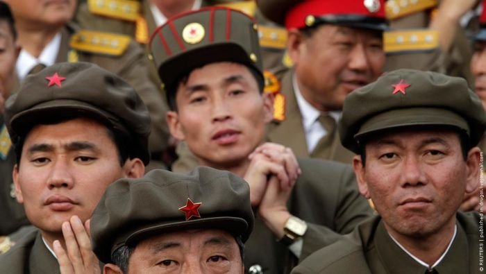 Military parade, North Korea