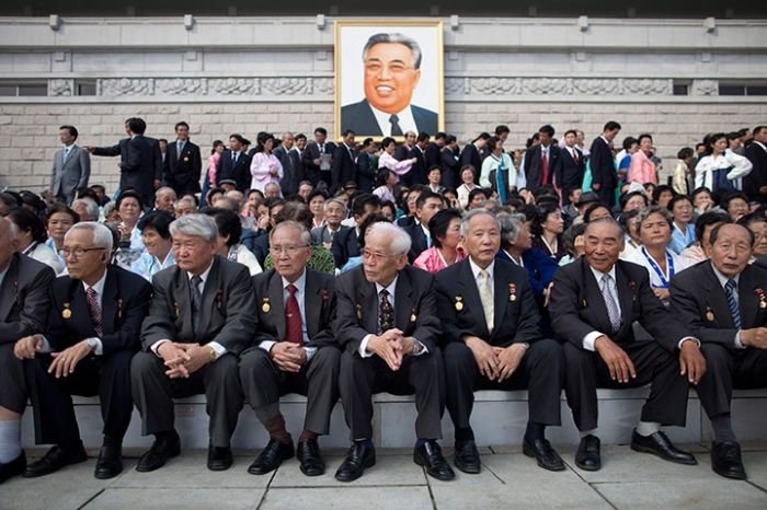 Military parade, North Korea