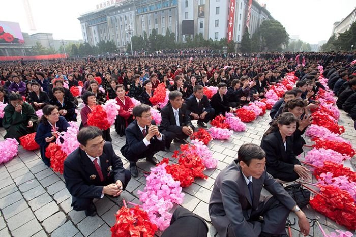 Military parade, North Korea