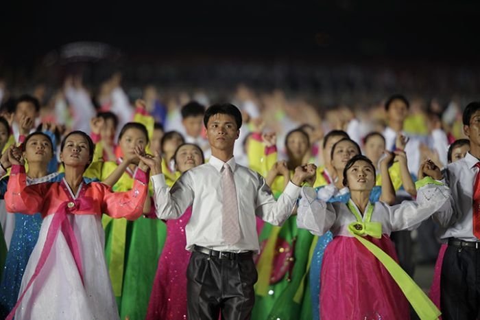 Military parade, North Korea