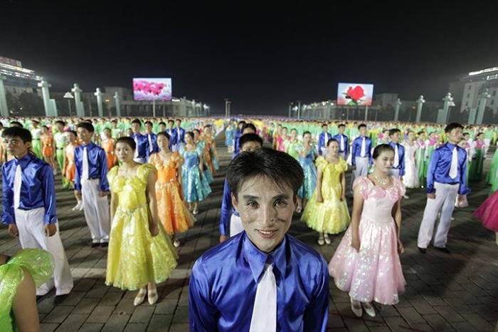 Military parade, North Korea