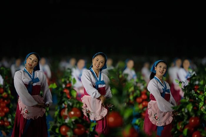 Military parade, North Korea