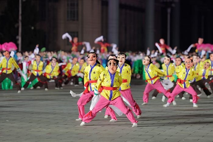 Military parade, North Korea