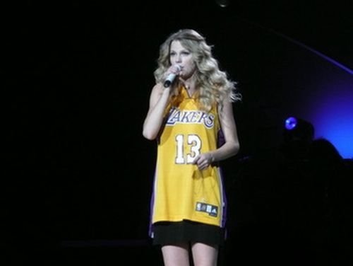 young college girl wearing sport jersey