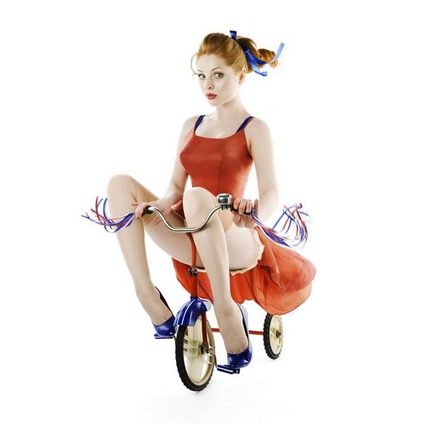 russian pin-up girl model