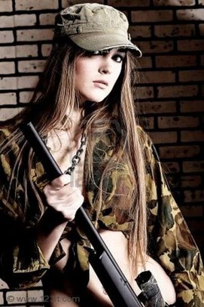 girl with a gun