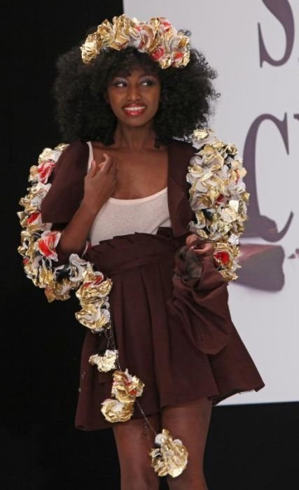 Models of The Salon du Chocolat, Paris Chocolate Show