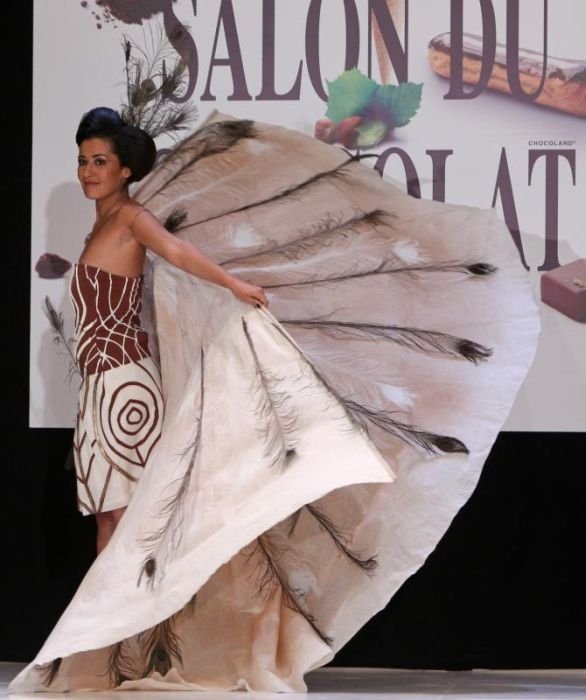 Models of The Salon du Chocolat, Paris Chocolate Show