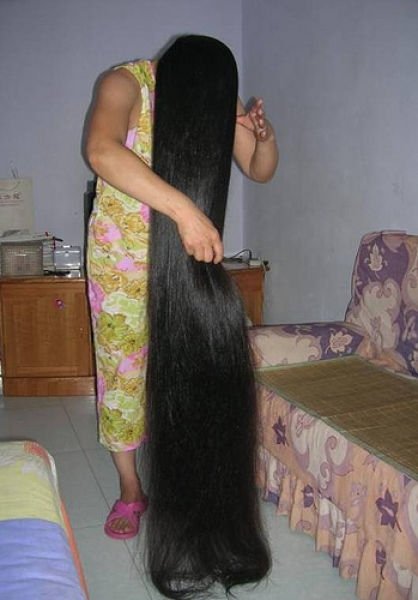 long haired girl