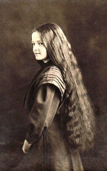 long haired girl