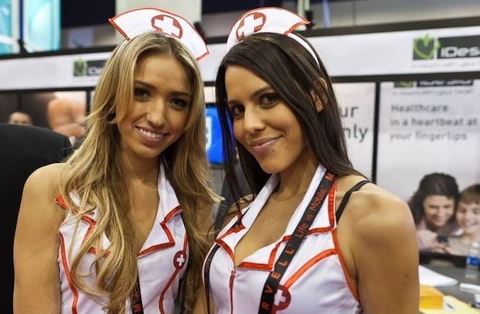 Girls of CES, Las Vegas, Nevada, United States