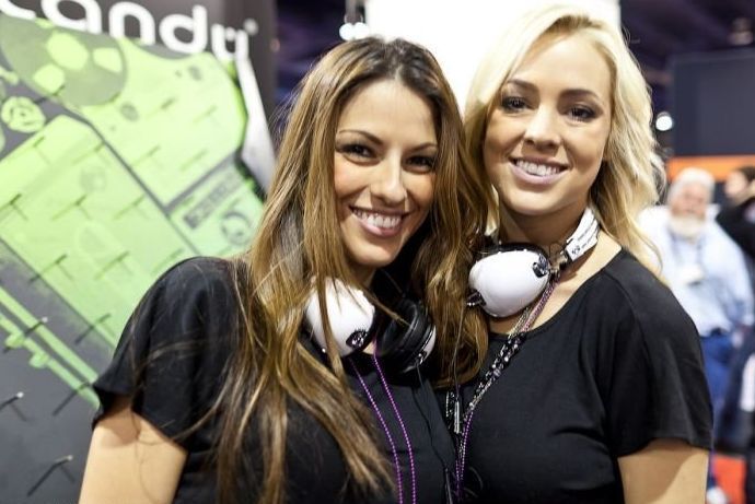 Girls of CES, Las Vegas, Nevada, United States