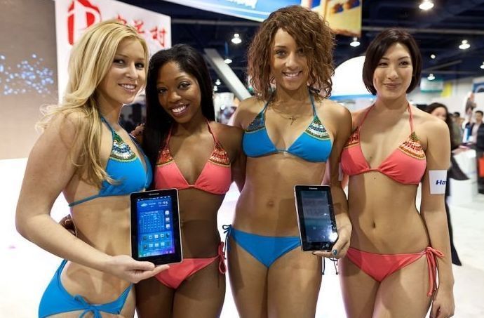 Girls of CES, Las Vegas, Nevada, United States