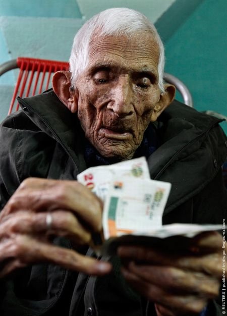 Ignacio Cubilla Banos, 111 year-old man