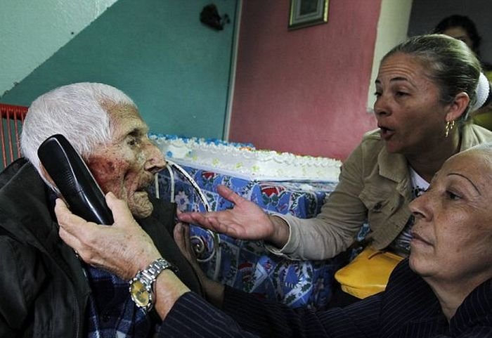 Ignacio Cubilla Banos, 111 year-old man