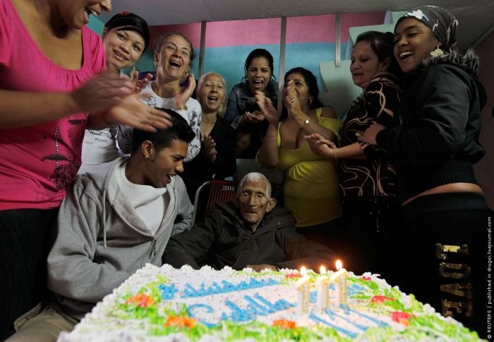 Ignacio Cubilla Banos, 111 year-old man