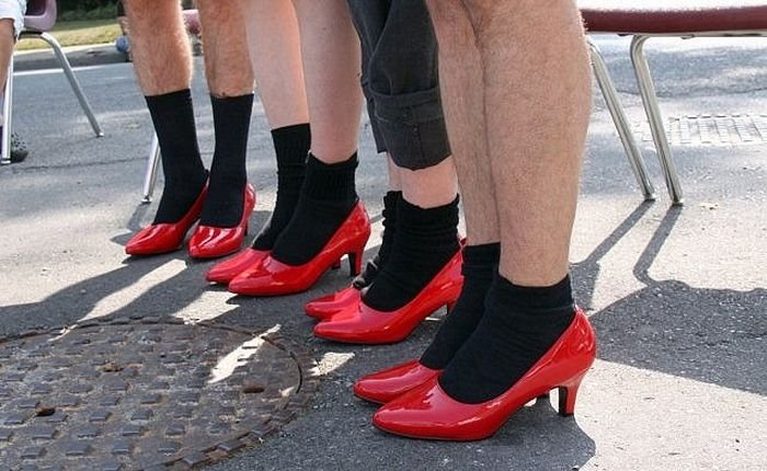 walk a mile in her shoes