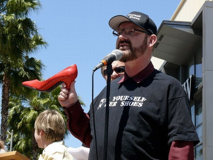 walk a mile in her shoes