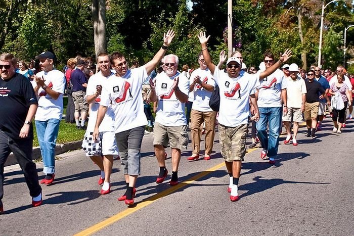 walk a mile in her shoes